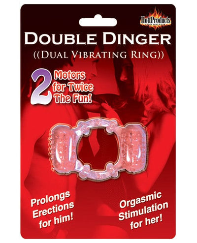 Hott Products Humm Dinger-double Dinger Magenta Vibrators