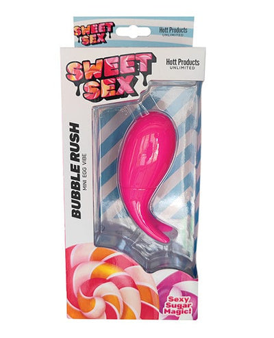 Hott Products Sweet Sex Bubble Rush Mini Egg Vibe - Magenta Vibrators
