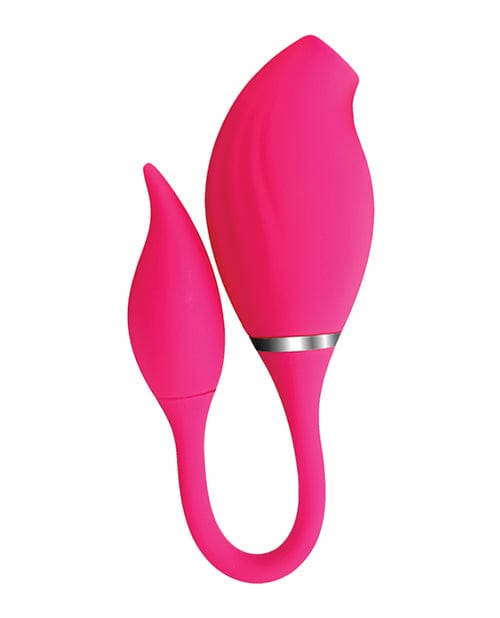 Hott Products Sweet Sex Horny Helper Vibration &amp; Suction Vibe - Magenta Vibrators