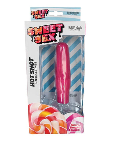 Hott Products Sweet Sex Hot Shot Mini Bullet Vibe - Magenta Vibrators