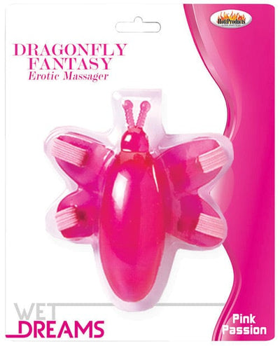 Hott Products Wet Dreams Dragonfly Fantasy with Adjustable Straps Vibrators