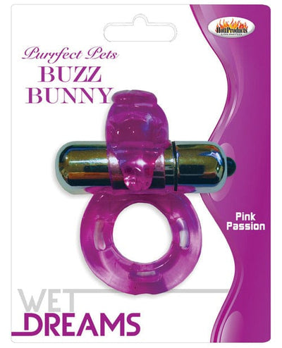 Hott Products Wet Dreams Purrfect Pet Buzz Bunny Purple Vibrators