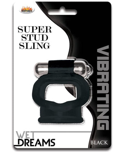 Hott Products Wet Dreams Super Stud Sling Black Vibrators