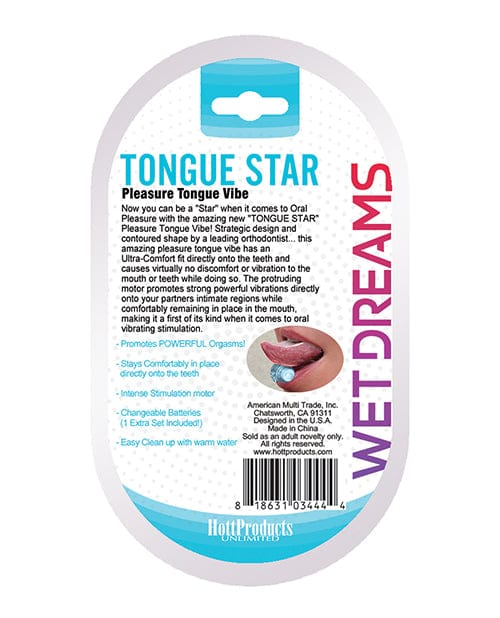 Wet Dreams Tongue Star Vibe