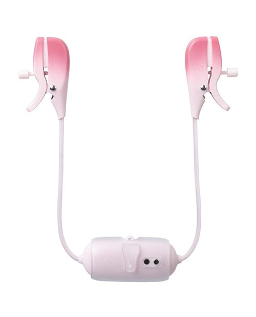 Hytto Pte. Ltd. Lovense Gemini Vibrating Nipple Clamps - Pink Kink &amp; BDSM
