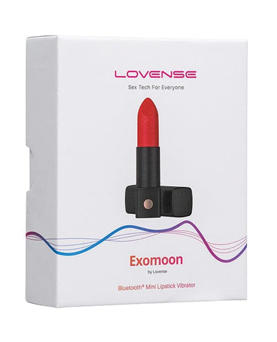 Hytto Pte. Ltd. Lovense Exomoon Lipstick Vibe - Red Vibrators