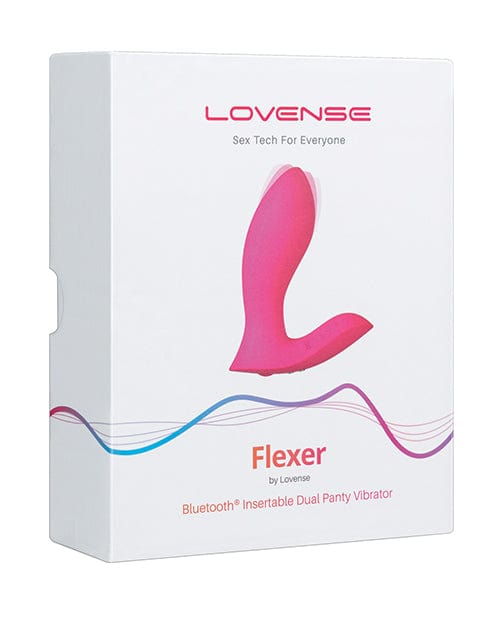 Hytto Pte. Ltd. Lovense Flexer Dual Panty Vibrator - Pink Vibrators
