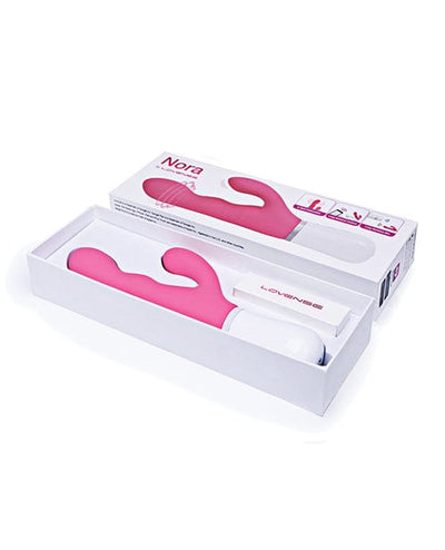 Hytto Pte. Ltd. Lovense Nora Rotating Head Rabbit - Pink Vibrators