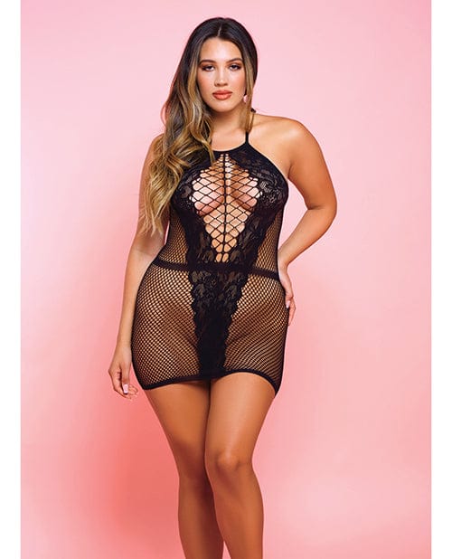 iCollection Lingerie Netted Bad Romance Chemise Queen Size Lingerie & Costumes
