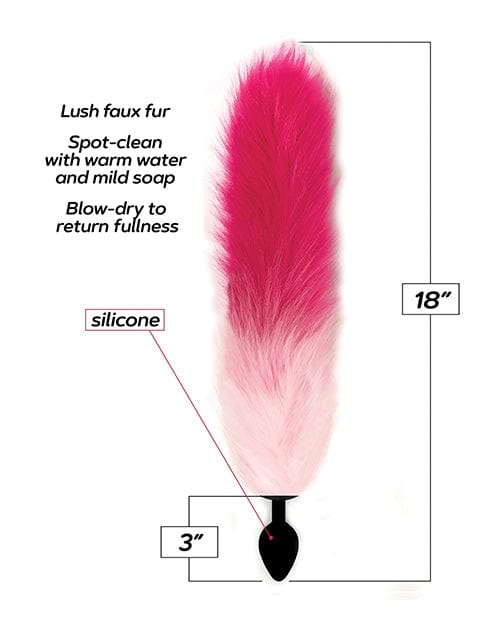 Icon Brands INC Foxy Fox Tail Silicone Butt Plug Anal Toys