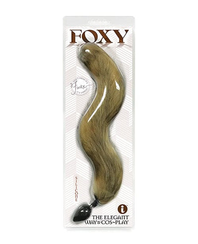 Icon Brands INC Foxy Fox Tail Silicone Butt Plug Gold Anal Toys