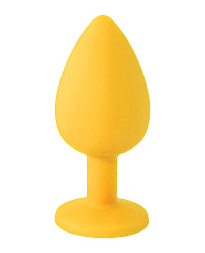 Icon Brands INC The 9's Booty Calls Don't Stop Plug - Yellow Anal Toys
