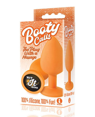 Icon Brands INC The 9's Booty Calls Hit It Hard Plug - Orange Anal Toys