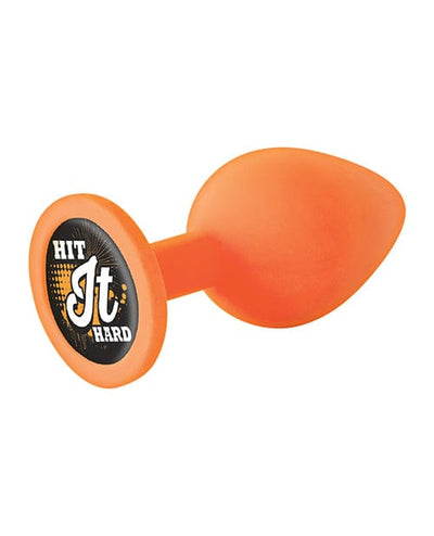 Icon Brands INC The 9's Booty Calls Hit It Hard Plug - Orange Anal Toys