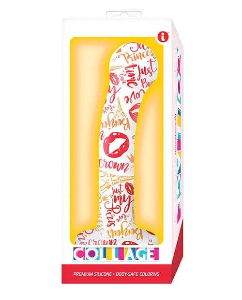 Icon Brands INC Collage I Remember Paris G Spot Silicone Dildo Dildos