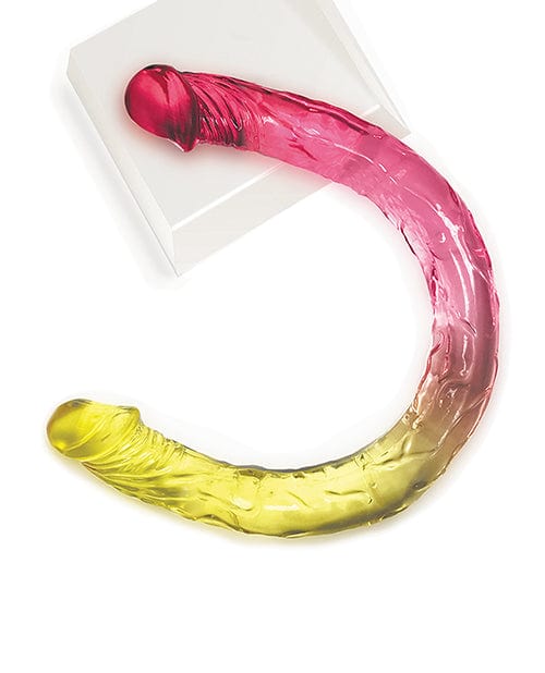 Icon Brands INC Shades Jelly Tpr Gradient Double Dong Dildos