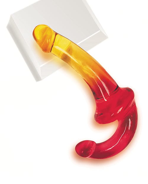 Icon Brands INC Shades Jelly Tpr Gradient Strapless Strap On - Pink-yellow Dildos