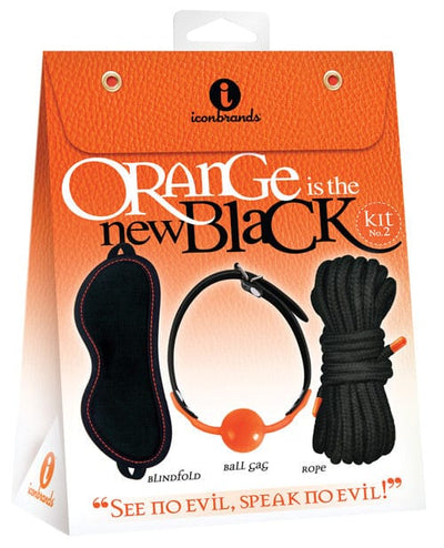 Icon Brands INC The 9's Orange Is The New Black Kit #2 - See No Evil Speak No Evil Kink & BDSM