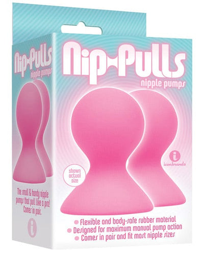 Icon Brands INC The 9's Silicone Nip Pulls Pink Kink & BDSM