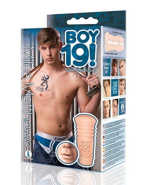 Icon Brands INC Boy 19! Teen Twink Stroker - Miles Mathews Penis Toys