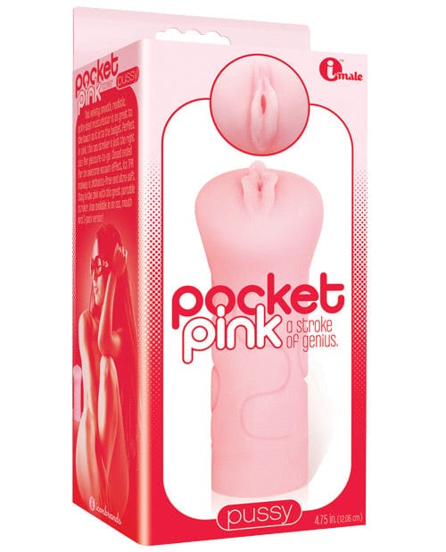 Icon Brands INC Icon Male Pocket Pink Mini Pussy Masturbator Penis Toys