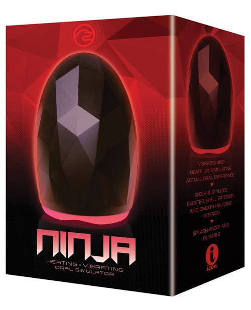 Icon Brands INC Icon Ninja Rechargeable Heating Masturbator Penis Toys