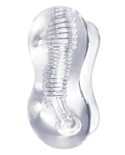Icon Brands INC The 9's Clear Stroke Twister Masturbator Penis Toys