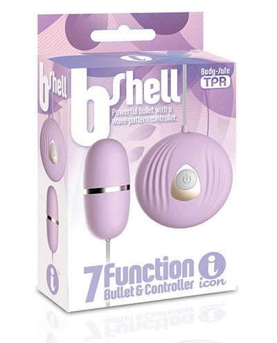 Icon Brands INC The 9's B-shell Bullet Vibe Purple Vibrators