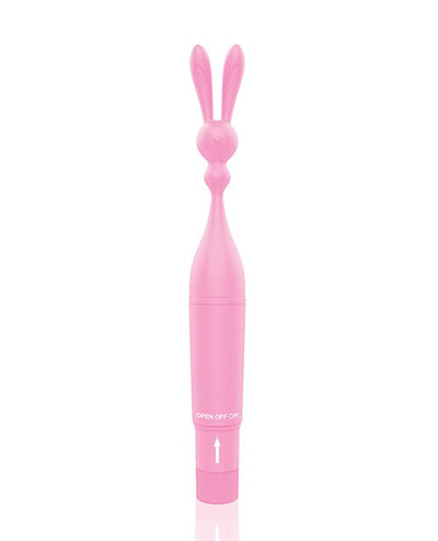 Icon Brands INC The 9's Clitterific! Button Bunny Clitoral Stimulator - Pink Vibrators