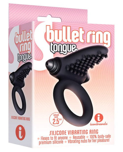 Icon Brands INC The 9's S Bullet Ring - Tongue Vibrators
