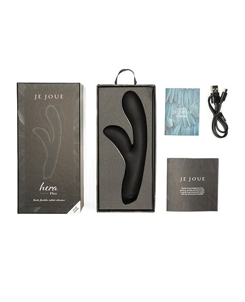 Je Joue Je Joue Hera Flex Rabbit Vibrator - Black Vibrators