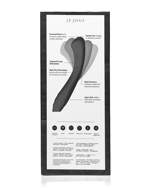 Je Joue Je Joue Juno Flex G Spot Vibrator - Black Vibrators