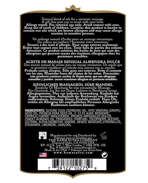 Kama Sutra Kama Sutra Aromatics Massage Oil More