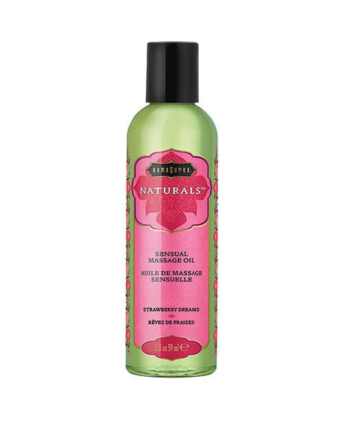 Kama Sutra Kama Sutra Naturals Massage Oil - 2 Oz. Strawberry Dreams More