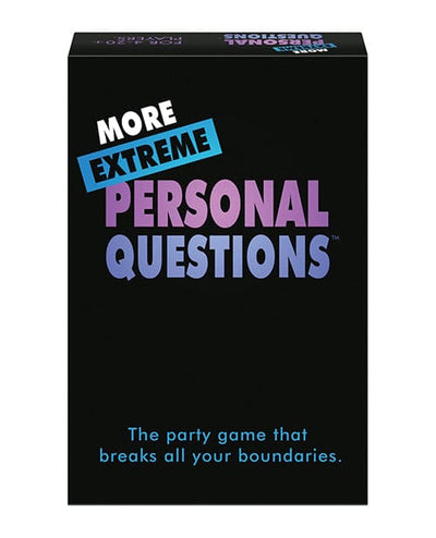 Kheper Games More Extreme Personal Questions Party Game More