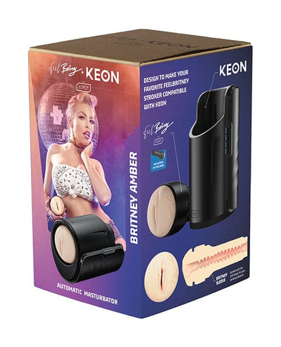 Kiiroo Bv Kiiroo Keon Feel Stars Collection Stroker Combo Set - Britney Amber Penis Toys