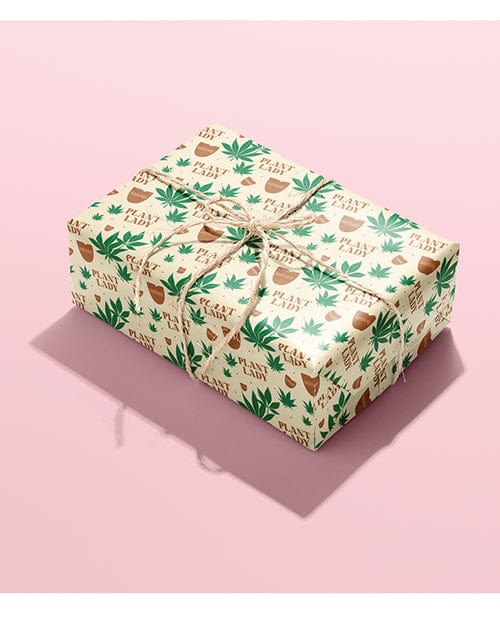 Kush Kards LLC Plant Lady Naughty Wrapping Paper Bachelorette &amp; Party Supplies