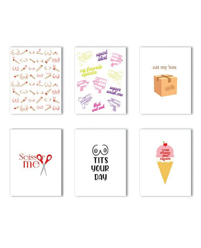Kush Kards LLC Pussy Power Naughty Greeting Card - Variety Pack Of 6 Bachelorette & Party Supplies