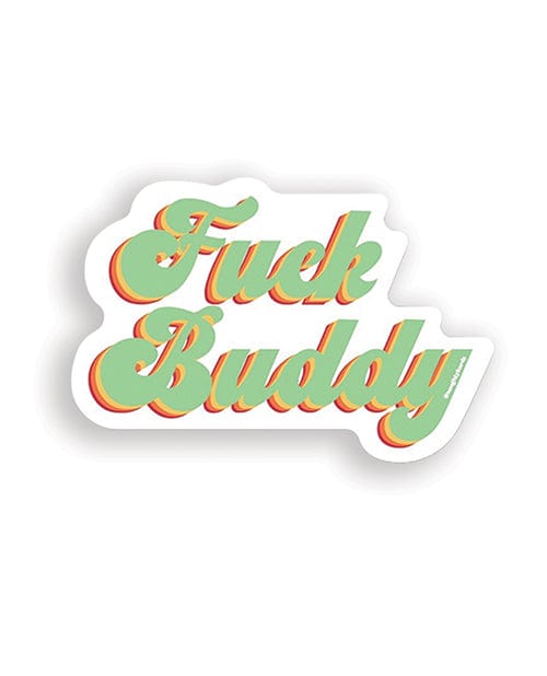 Kush Kards LLC Fuck Buddy Naughty Sticker - Pack Of 3 Novelties