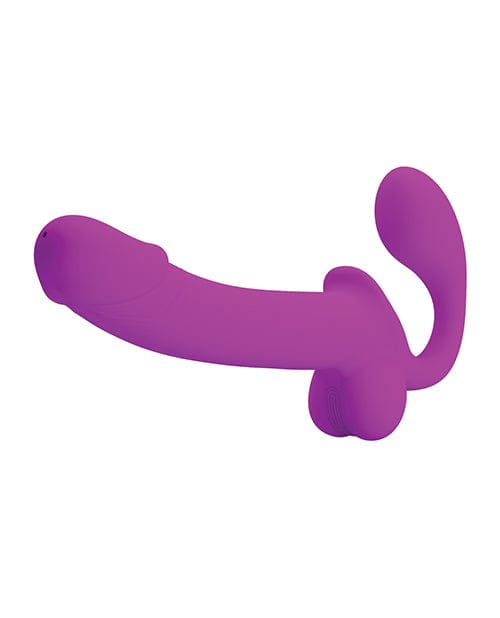 Liaoyang Baile Health Care Produ Pretty Love Kelpie Squirting Strapless Strap On - Fuchsia Dildos