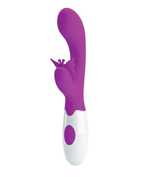 Liaoyang Baile Health Care Produ Pretty Love Butterfly Kiss Rabbit - Fuchsia Vibrators