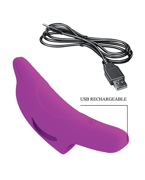Liaoyang Baile Health Care Produ Pretty Love Delphini Dolphin Honey Finger Vibe - Fuchsia Vibrators