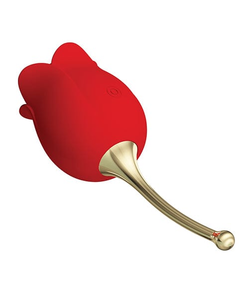 Liaoyang Baile Health Care Produ Pretty Love Licking Rose Lover Dual Ended - Rose Vibrators