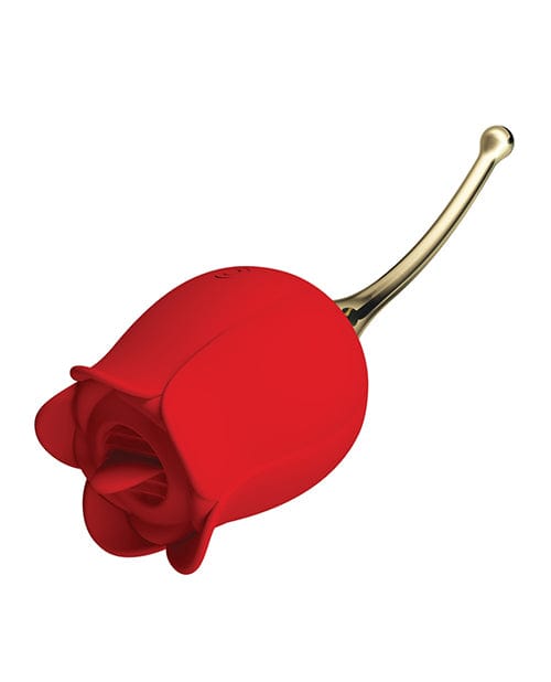 Liaoyang Baile Health Care Produ Pretty Love Licking Rose Lover Dual Ended - Rose Vibrators