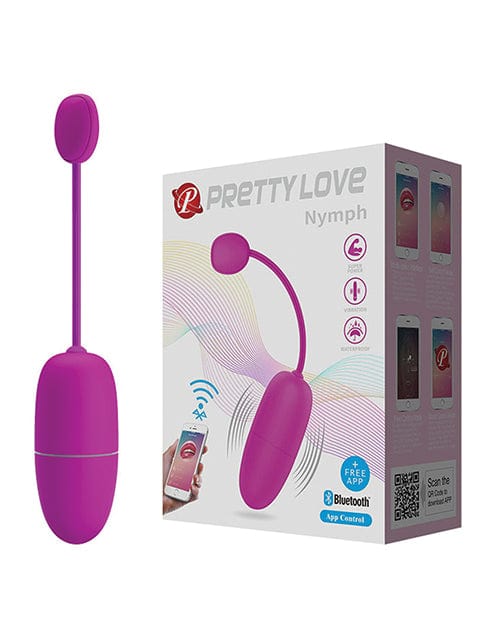 Liaoyang Baile Health Care Produ Pretty Love Nymph App-enabled Egg - Fuchsia Vibrators