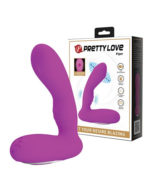 Liaoyang Baile Health Care Produ Pretty Love Piper Double Pulsation Vibe - Fuchsia Vibrators