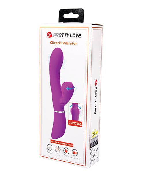 Liaoyang Baile Health Care Produ Pretty Love Side To Side Moving Rabbit - Fuchsia Vibrators