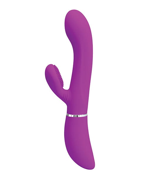 Liaoyang Baile Health Care Produ Pretty Love Side To Side Moving Rabbit - Fuchsia Vibrators