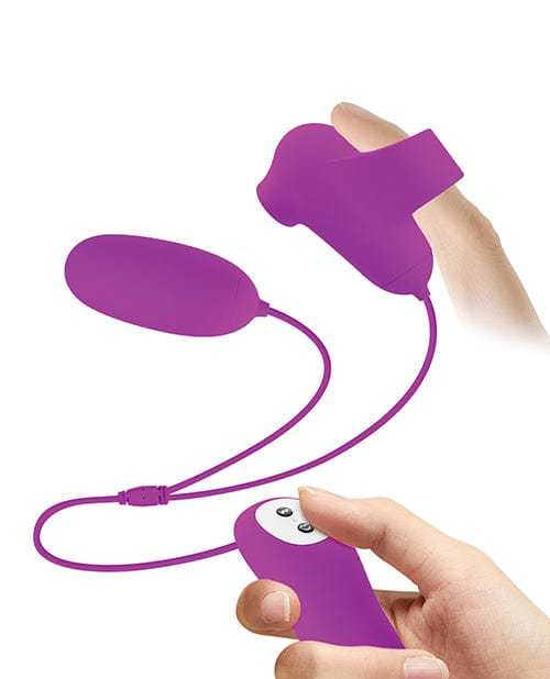 Liaoyang Baile Health Care Produ Pretty Love Suction &amp; Vibro Bullets - Fuchsia Vibrators