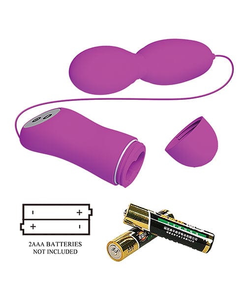Liaoyang Baile Health Care Produ Pretty Love Vega Rotating Head Mini Wand - Fuchsia Vibrators